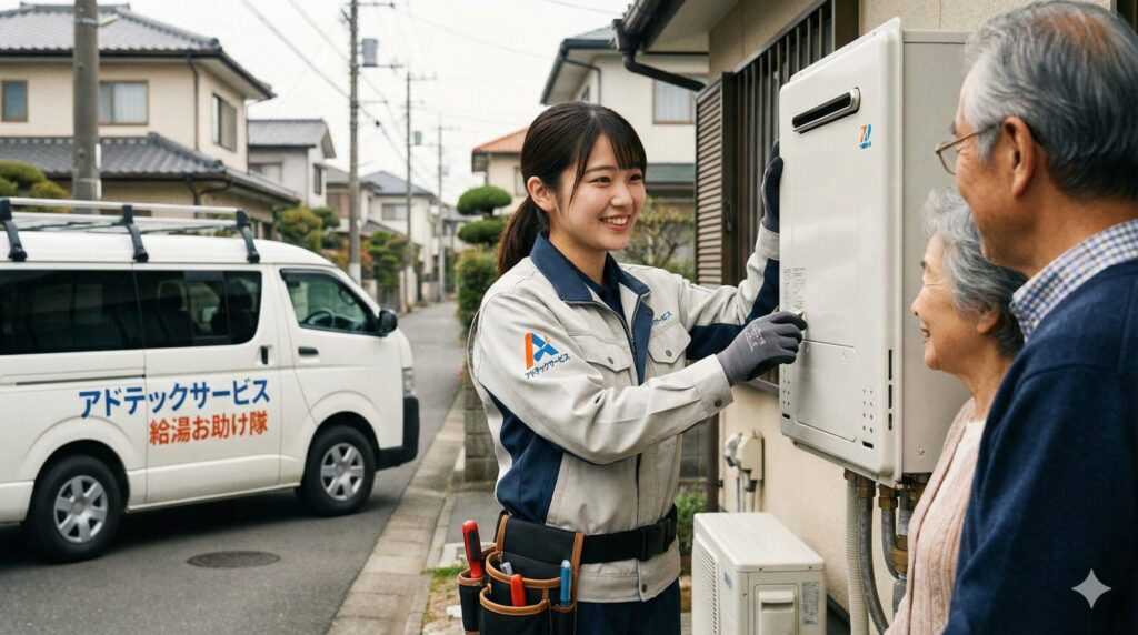 アドテックサービス 給湯お助け隊 口コミ