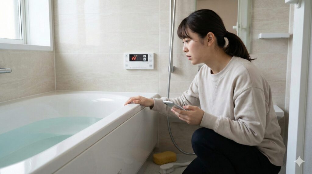 お風呂のお湯がたまらない原因