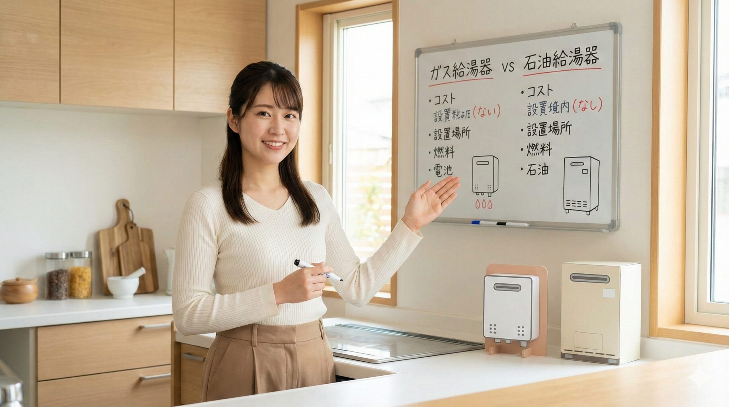 給湯器とボイラーの違い