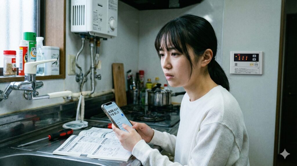 給湯器 点火不良 直し方