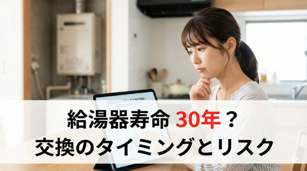 給湯器寿命 30年