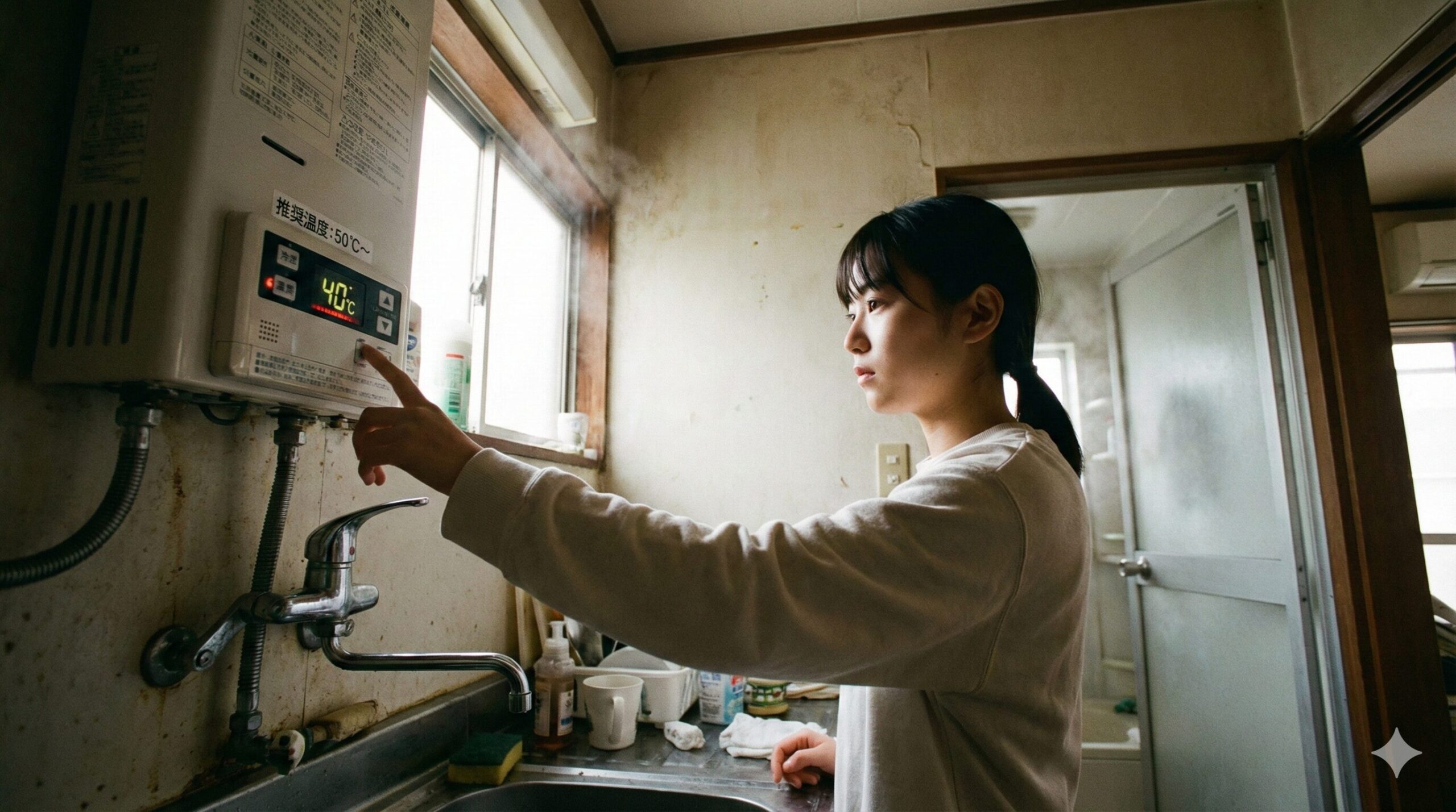 給湯温度 40度にしてはいけない