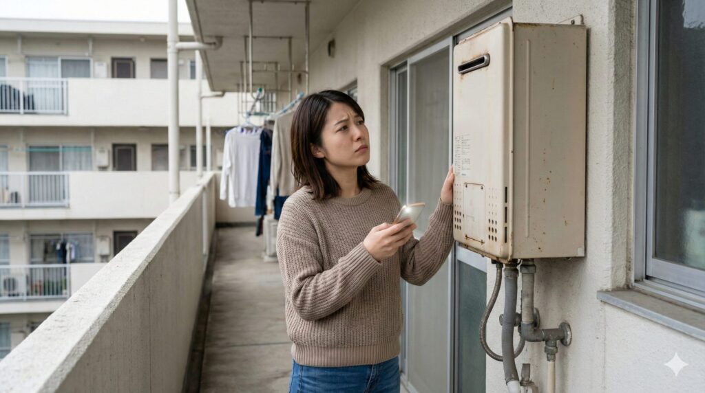 団地 給湯器