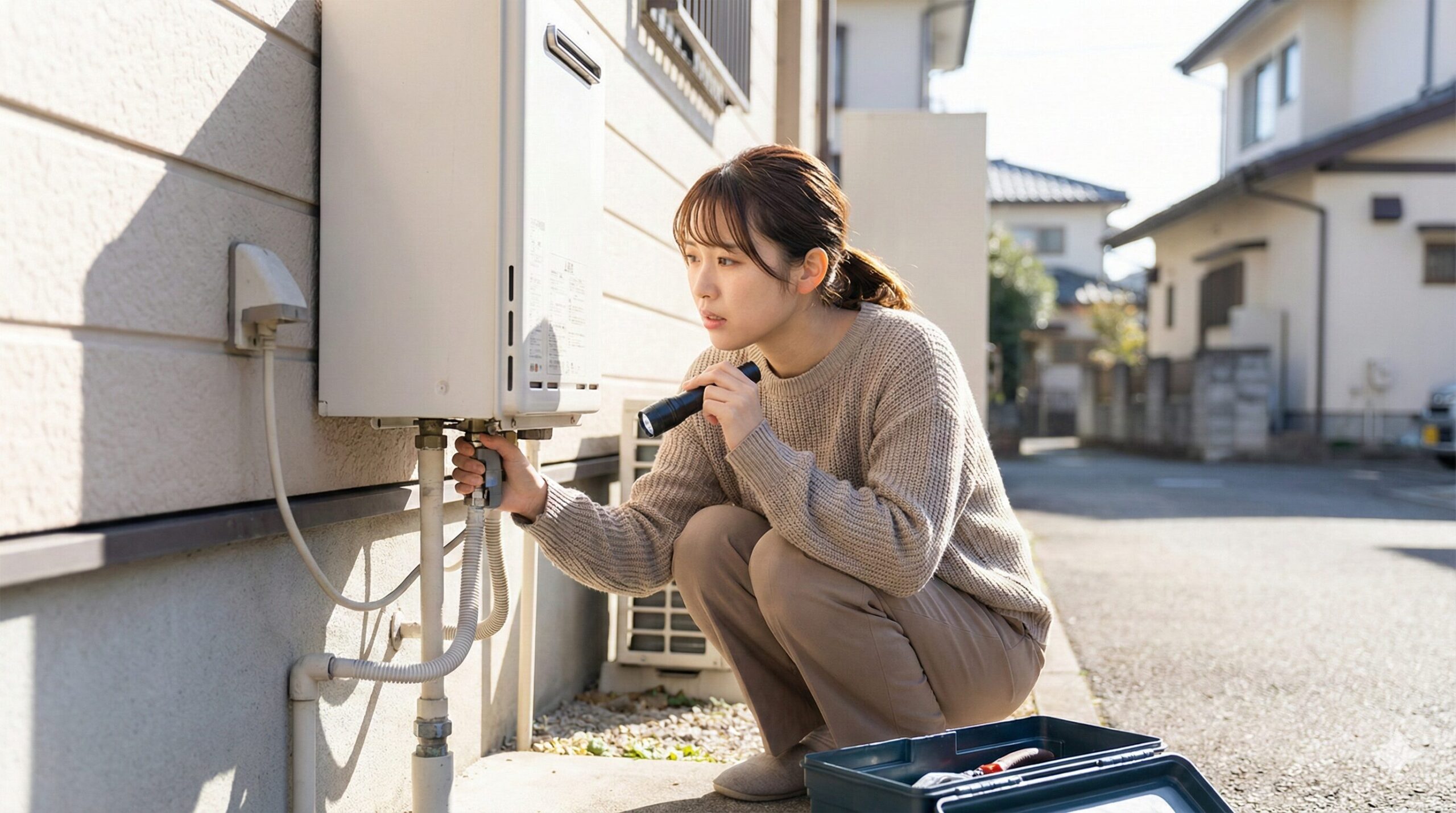給湯器 ホース 交換
