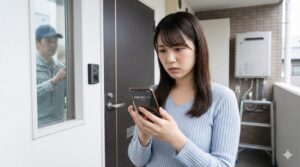 給湯器の点検 訪問