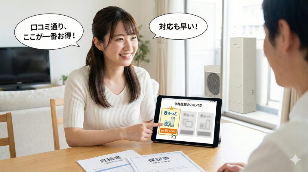 エコキュート きゅっと 口コミ