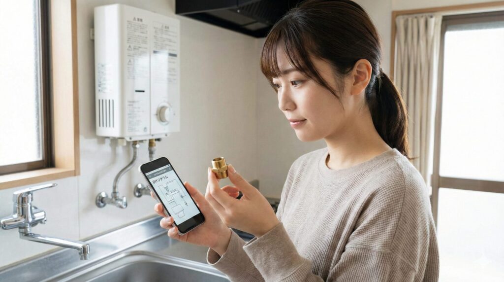 給湯器ニップル