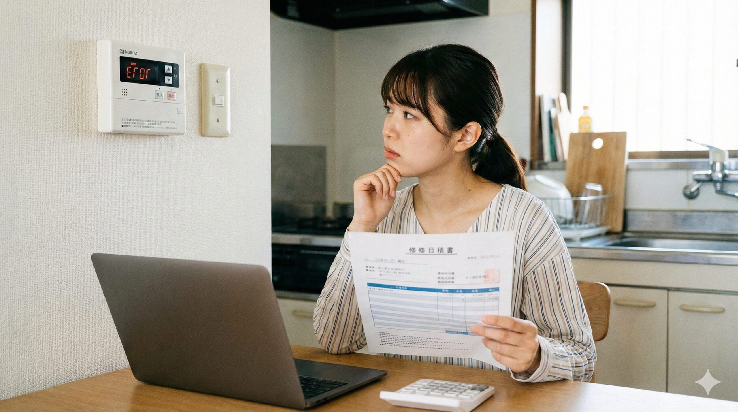 ノーリツ 給湯器 修理料金