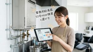 給湯器 50号 kW