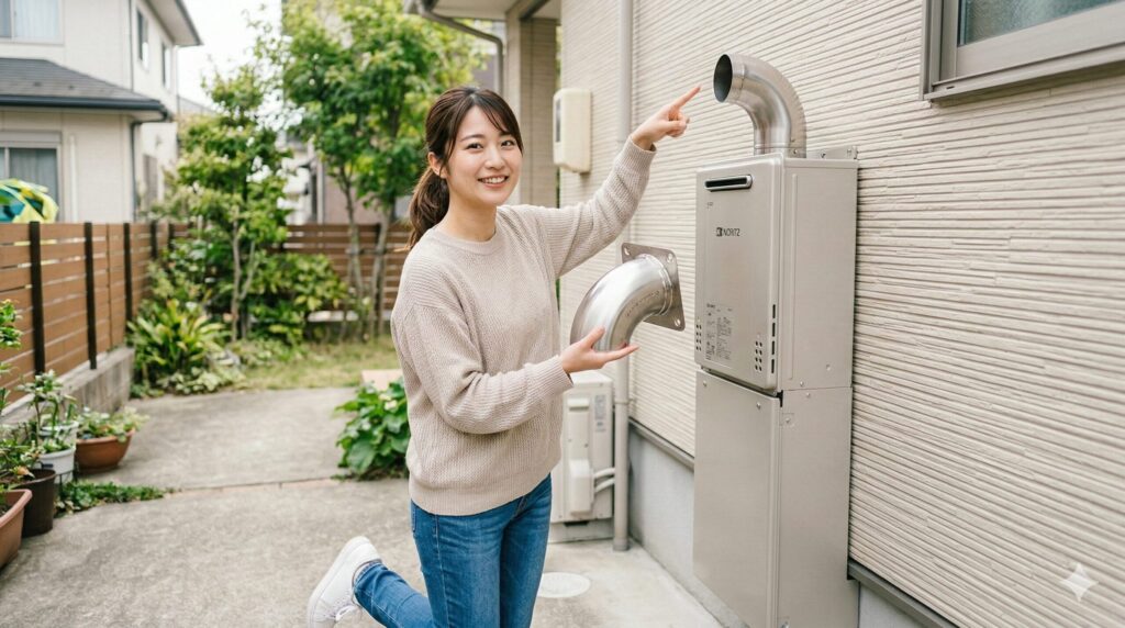 C121 ノーリツ 排気カバー