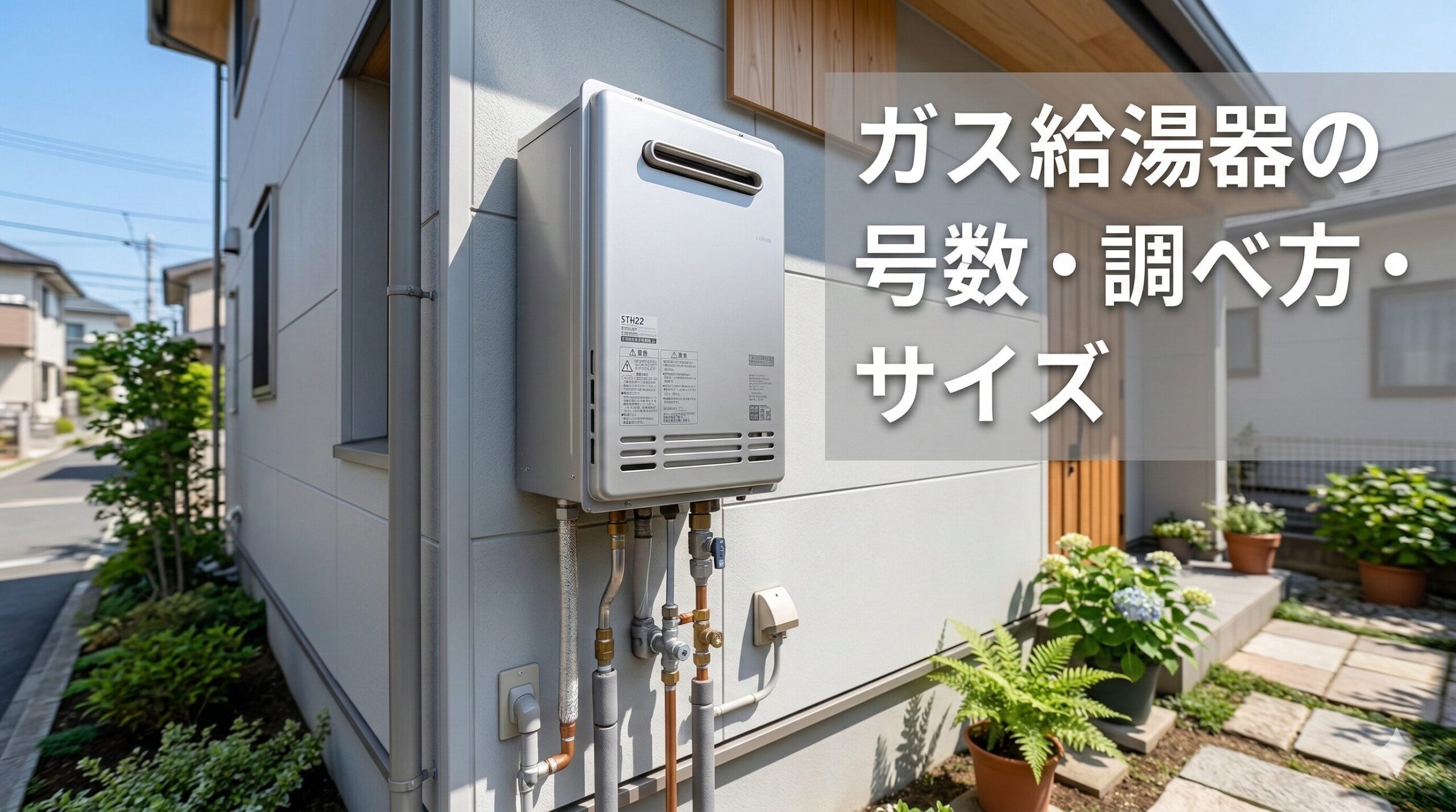 給湯器の号数とは