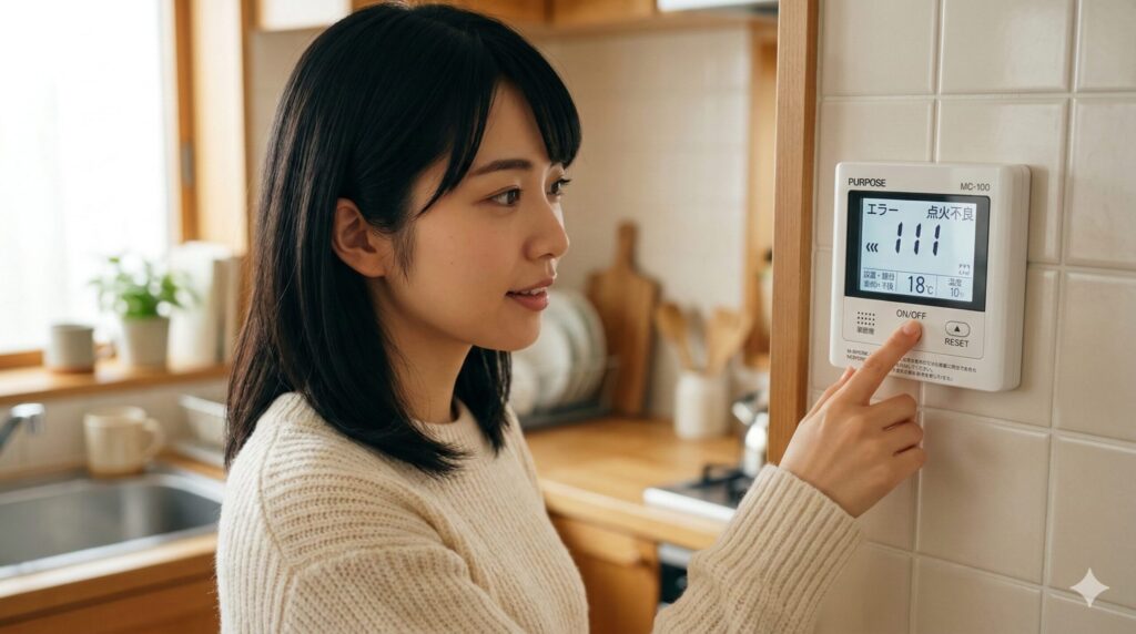 MC-100 パーパス 給湯器