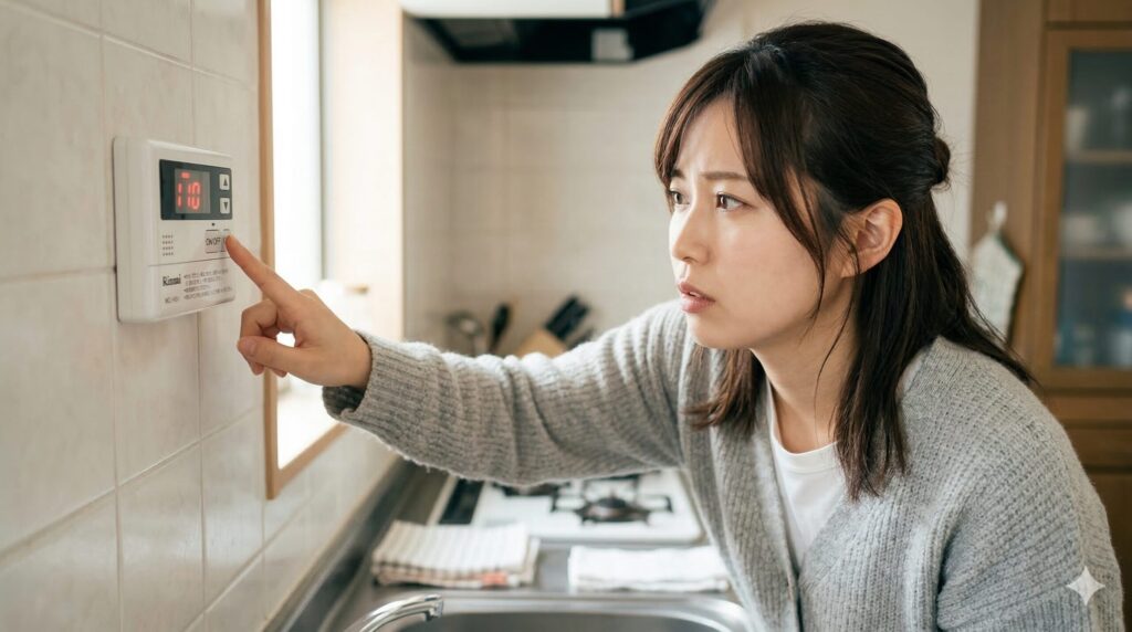 リンナイ MC-145V お湯が出ない