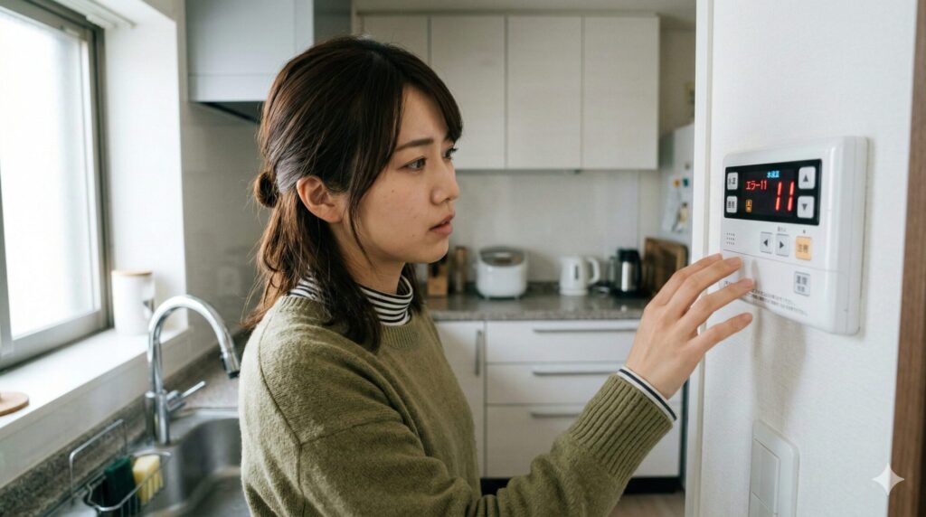 パロマ 給湯器エラー 11 直し方