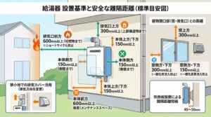 給湯器設置基準