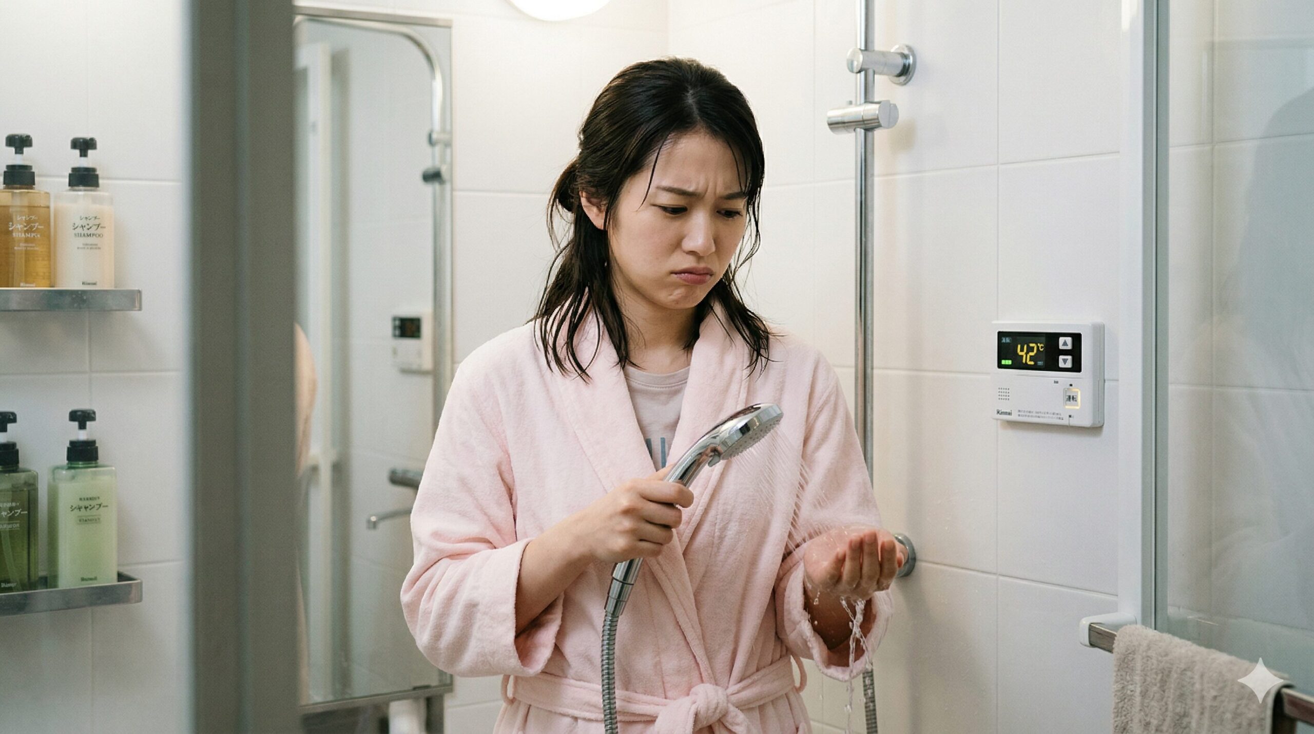 給湯器 設定温度よりぬるい