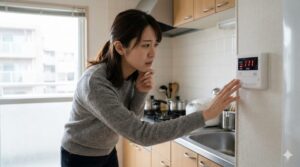 TOTO給湯器 お湯が出ない